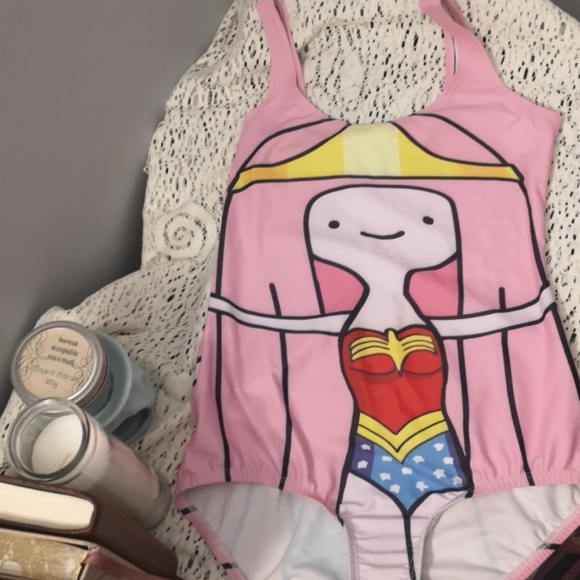 Living Dead One Piece Swimsuit- Princess Bubblegum - Picture 9 of 9